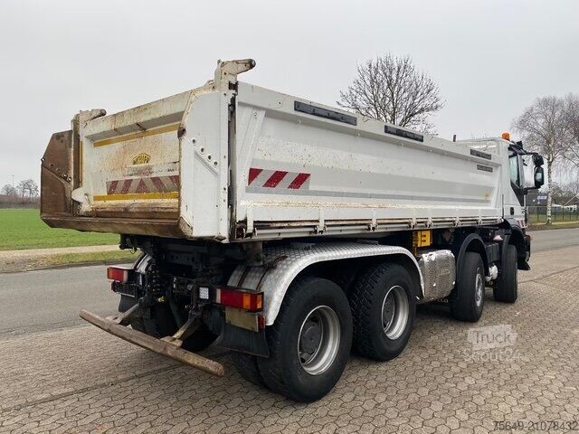 Three-sided tipper truck Iveco-Magirus Trakker AD340T45 8x4 Trakker AD340T45 8x4, Bordmatik