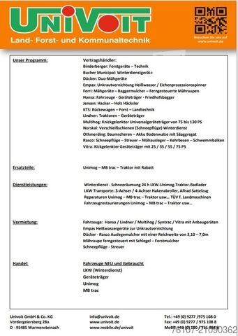 Cits  SYN TRAC Geräteträger Fendt Xylon Claas Xerion