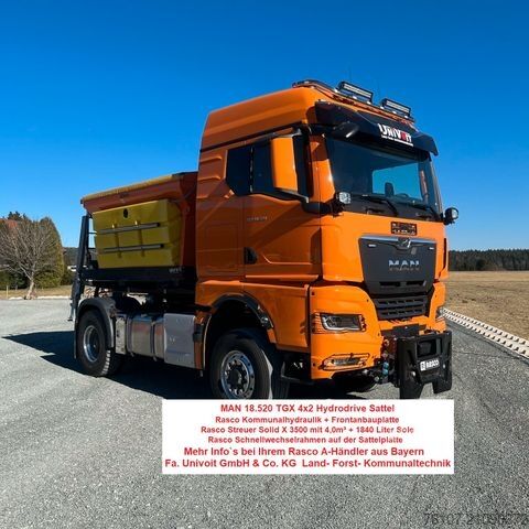 Standard SZM MAN TGS 18.520 Allrad Hyd Streuer Schneepflug Winter