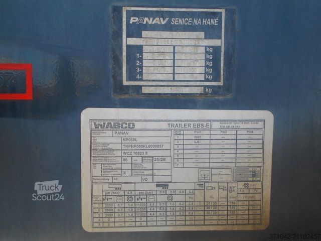 Semitrailer PANAV NPL50
