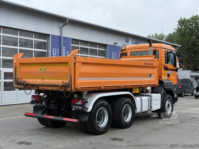 Wywrotka MAN TGS 26.510 6x4 EURO6 WYWROTKA TRÓJSTRONNA