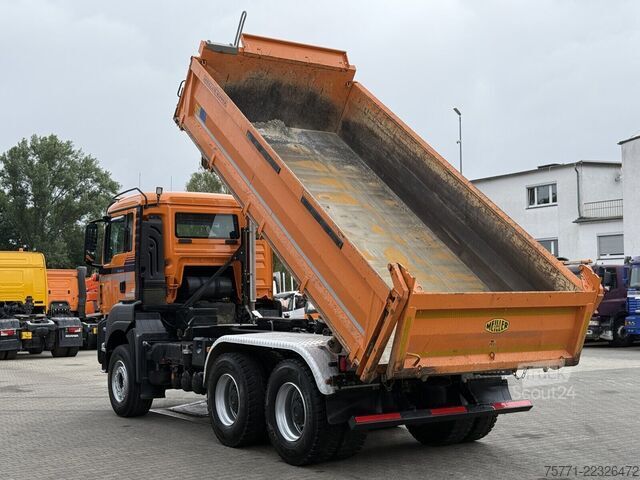 Wywrotka MAN TGS 26.510 6x4 EURO6 WYWROTKA TRÓJSTRONNA