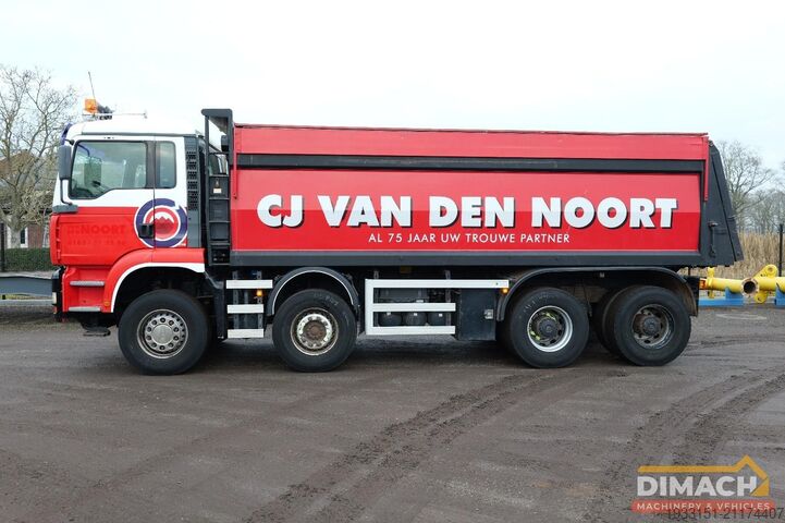 Kipper MAN TGA 35.410 8x4 kipper - hardox - euro 3 - multi...