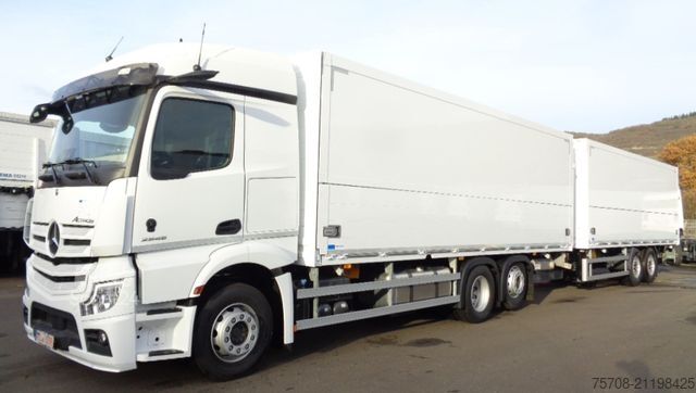 Drankentruck MERCEDES-BENZ 2545 Actros*7,7 m Schwenkwand*NLA*LBW*kpl. Zug