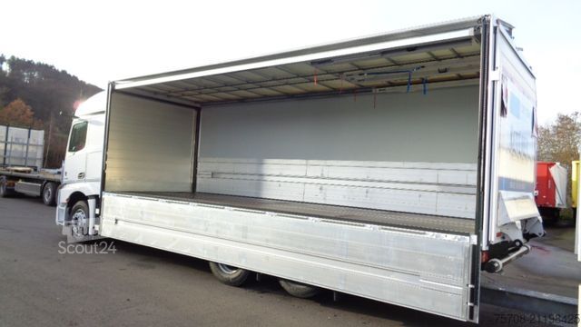 Drankentruck MERCEDES-BENZ 2545 Actros*7,7 m Schwenkwand*NLA*LBW*kpl. Zug