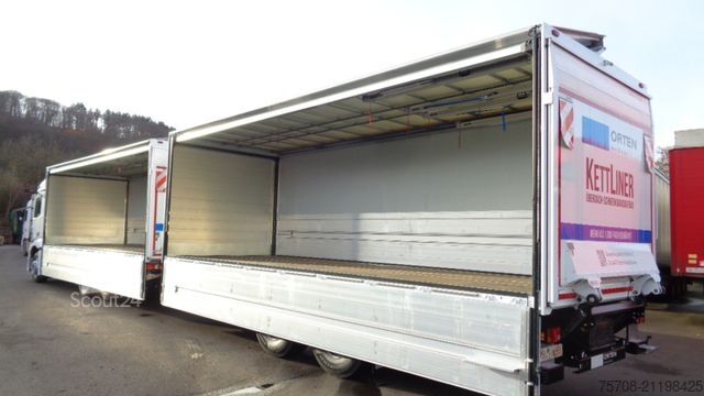 Drankentruck MERCEDES-BENZ 2545 Actros*7,7 m Schwenkwand*NLA*LBW*kpl. Zug