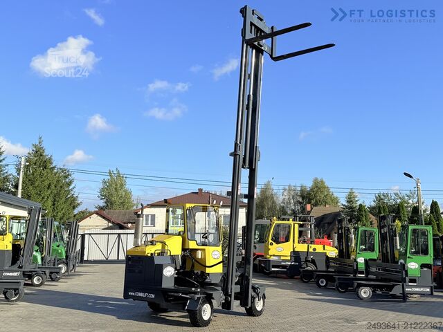 štvorcestný vysokozdvižný vozík Combilift C5000XL GAS DUPLEX 6000MM FREE LIFT