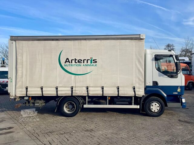 Sliding tarpaulin Renault Midlum 180 11,9t Manual. 490026 km, MOT 02-04-2...