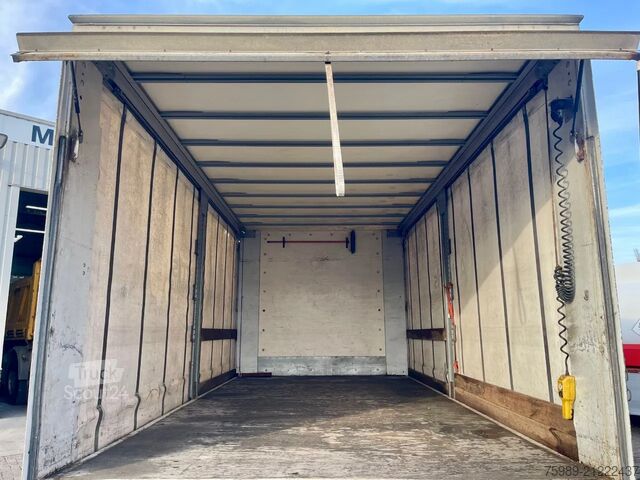 Sliding tarpaulin Renault Midlum 180 11,9t Manual. 490026 km, MOT 02-04-2...