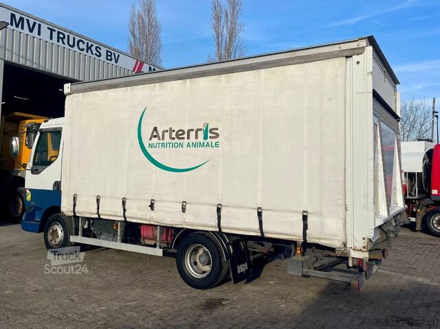 Sliding tarpaulin Renault Midlum 180 11,9t Manual. 490026 km, MOT 02-04-2...
