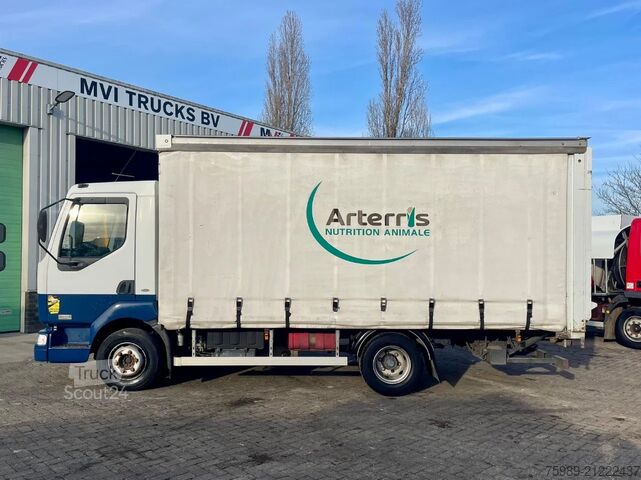 Sliding tarpaulin Renault Midlum 180 11,9t Manual. 490026 km, MOT 02-04-2...
