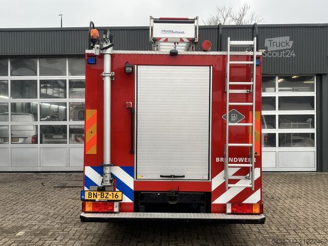 Man LE 180 C motorspuitaanhangwagen automaat, materiaalwagen met aggregaat, gereedschapskisten en ve Man LE 180 C Motorspuitaanhanger Automaat Matriaalw...
