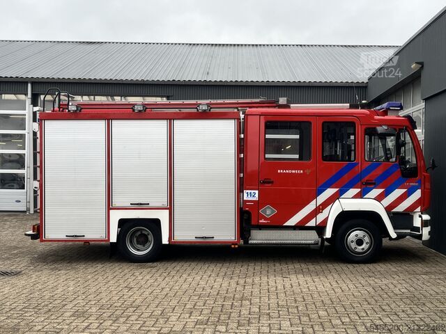 Man LE 180 C motorspuitaanhangwagen automaat, materiaalwagen met aggregaat, gereedschapskisten en ve Man LE 180 C Motorspuitaanhanger Automaat Matriaalw...