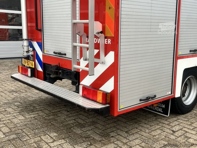 Man LE 180 C motorspuitaanhangwagen automaat, materiaalwagen met aggregaat, gereedschapskisten en ve Man LE 180 C Motorspuitaanhanger Automaat Matriaalw...