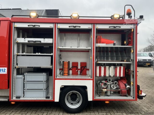 Man LE 180 C motorspuitaanhangwagen automaat, materiaalwagen met aggregaat, gereedschapskisten en ve Man LE 180 C Motorspuitaanhanger Automaat Matriaalw...