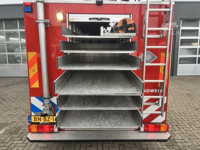 Man LE 180 C motorspuitaanhangwagen automaat, materiaalwagen met aggregaat, gereedschapskisten en ve Man LE 180 C Motorspuitaanhanger Automaat Matriaalw...