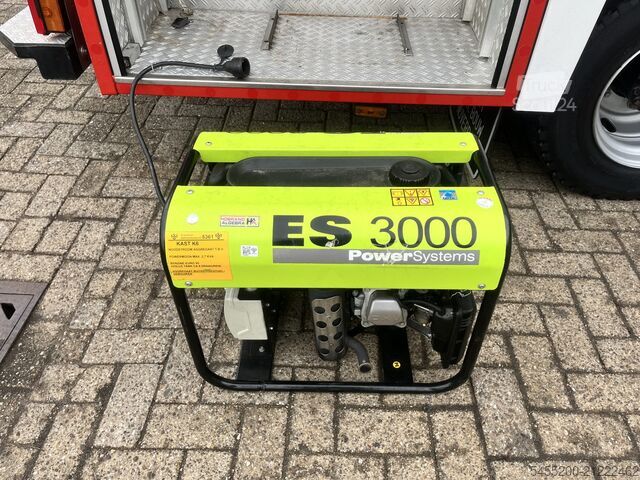 Man LE 180 C motorspuitaanhangwagen automaat, materiaalwagen met aggregaat, gereedschapskisten en ve Man LE 180 C Motorspuitaanhanger Automaat Matriaalw...