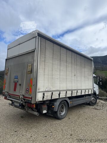 Brandalı ve hidrolik liftli kamyon Mercedes-Benz Atego 1228