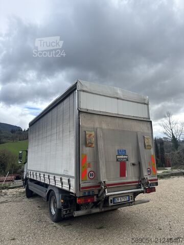 Brandalı ve hidrolik liftli kamyon Mercedes-Benz Atego 1228