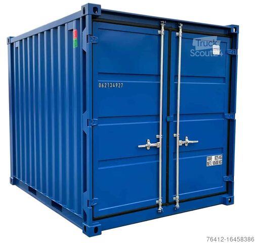Sjöcontainer A1 Container 10 Fuß Lagercontainer RAL 5010 Enzianblau