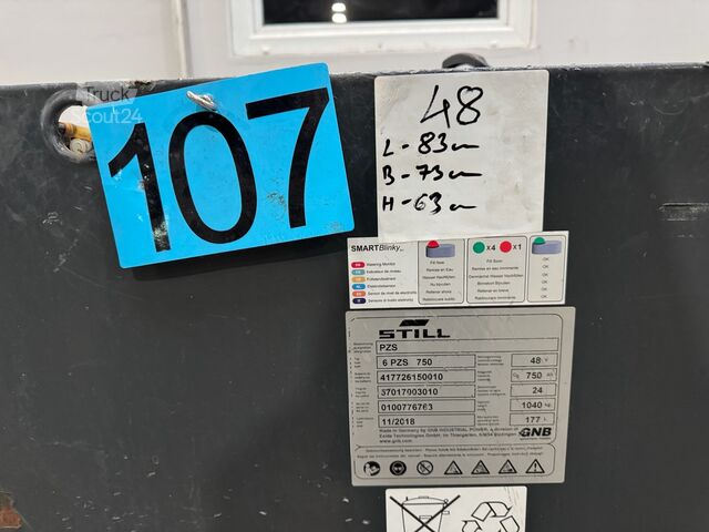Gabelstaplerbatterie Still 48V Forklift Battery [ID: 1107]