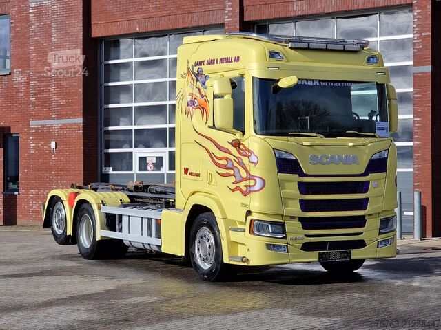 Hook arm system Scania R500 NGS 6x2*4 - HIAB Hooklift 21T - Retarder -...