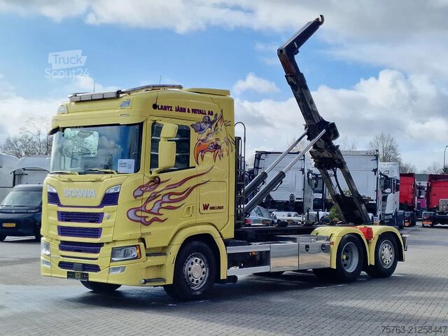 Hook arm system Scania R500 NGS 6x2*4 - HIAB Hooklift 21T - Retarder -...