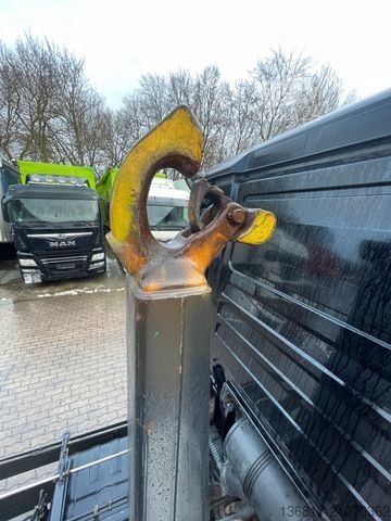 Camion benne à bras amovible MAN TGX 26.440 LL Abroller Meiller RK20.67 Lenk Reta