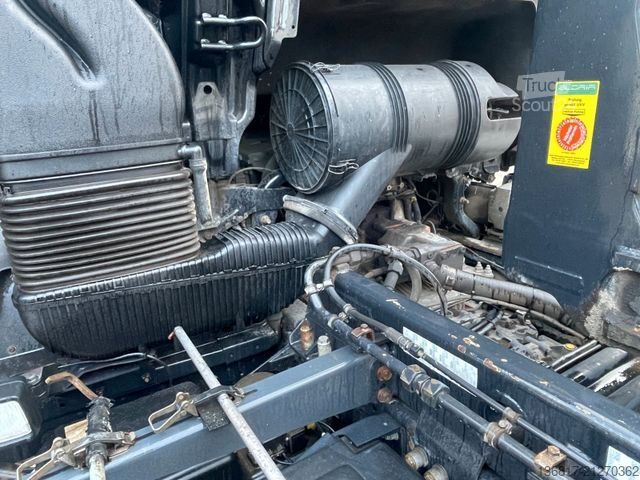 Camion benne à bras amovible MAN TGX 26.440 LL Abroller Meiller RK20.67 Lenk Reta