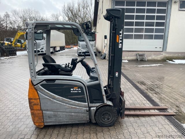 Front loader forklift STILL RX 20-16 Elektro Duplex Seitensch. Freibhub