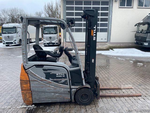 Front loader forklift STILL RX 20-16 Elektro Duplex Seitensch. Freibhub