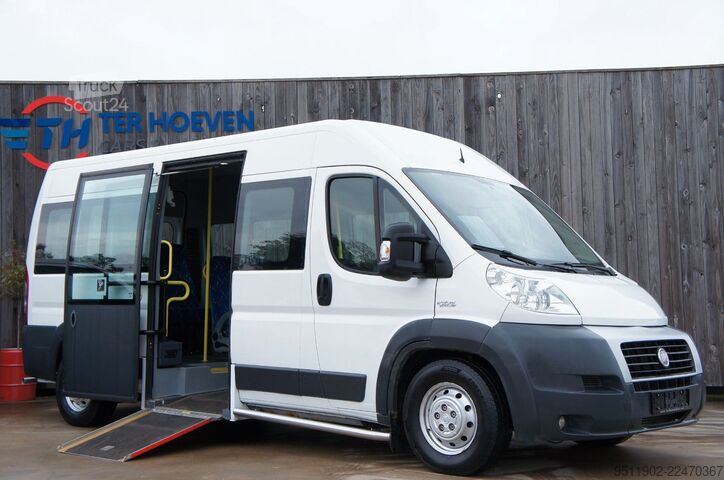 Minibús FIAT Ducato CNG Rollstuhl 6-Sitzer Rampe 2 Plätze