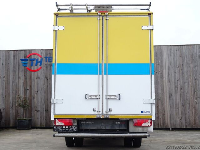 Dėžinis furgonas MERCEDES-BENZ Sprinter 516 CDi Koffer 3.5T N1! TÜV bis 06-28!