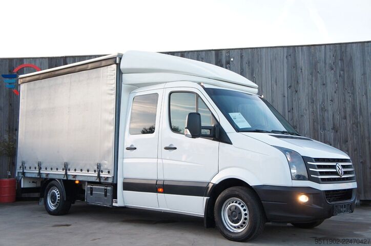 Perdeli panelvan VW Crafter 2.0 TDi Schiebeplane Klima Standheizung