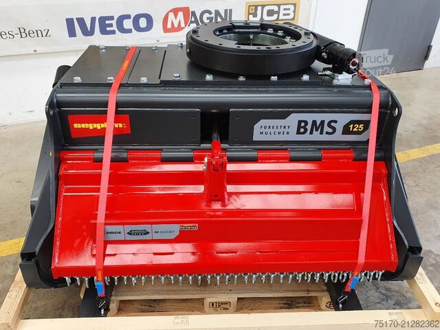 Broyeur Seppi M. BMS 125 Forstmulcher inkl. Drehmotor / NEU lage