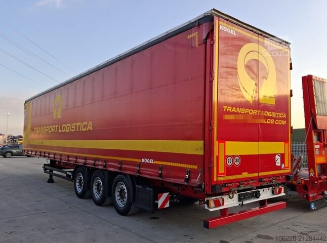 Semirimorchio centinato Kogel Coil