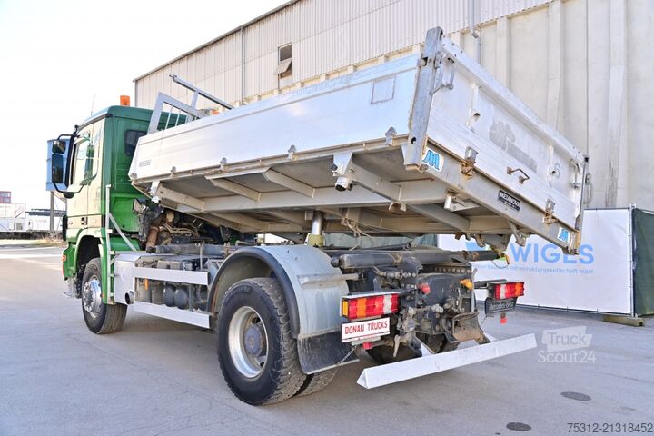 Autocamion basculant tridirecțional Mercedes-Benz Actros 1836  E5 4x4 Kardan MP2 Blatt Retarder AHK