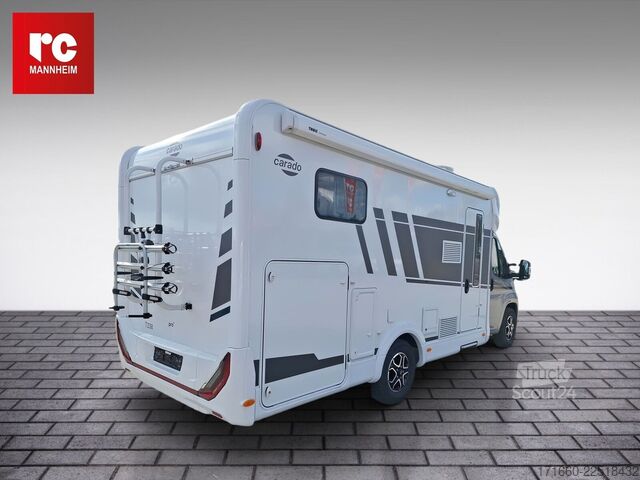 Daļēji integrēta kemperis CARADO pro+ T 338 Automatik, Combi 6E, Hubbett