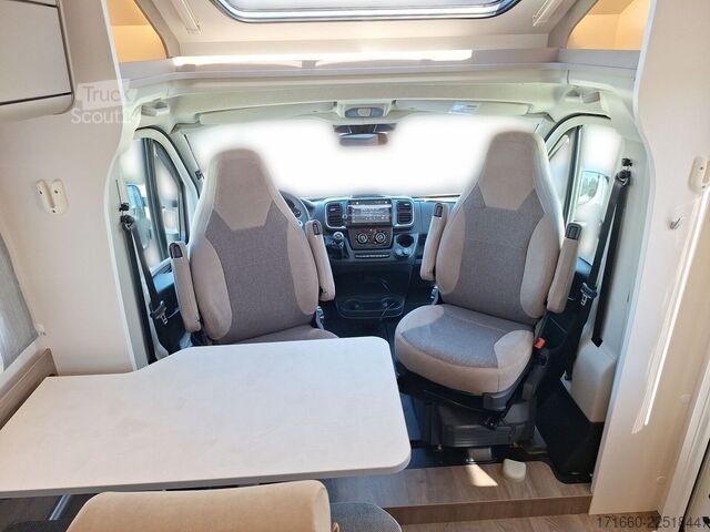 Camping-car semi-intégré CARADO pro+ T 135 Hubbett, Safety-Paket, TV-Paket