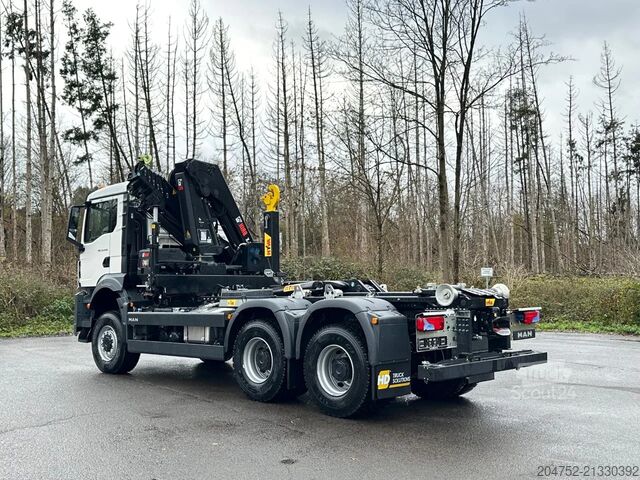 Hakenarmsystem MAN TGS 33.440 MAN TGS 33.440 6x6 BB Abrollkipper+K...