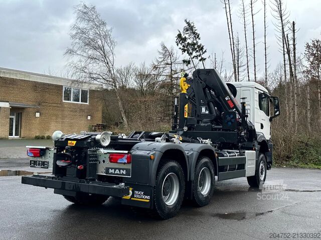 Hakenarmsystem MAN TGS 33.440 MAN TGS 33.440 6x6 BB Abrollkipper+K...