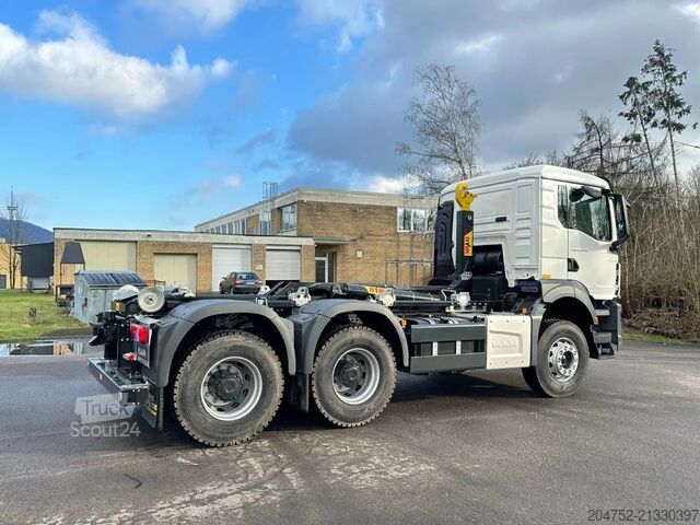 Hakenarmsystem MAN TGS 33.480 MAN TGS 33.480 6x4 Euro6e Abrollkipp...
