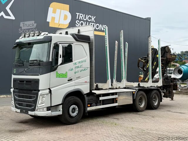 Transporter drewna Volvo FH 500 Volvo FH500 6X4 LIV 120 Z Kurzholz