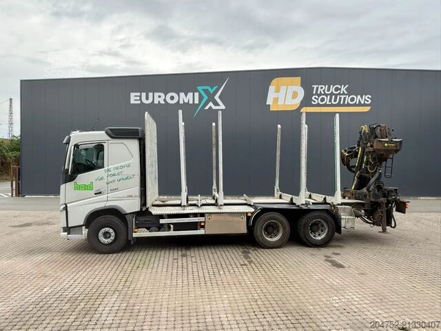 Transporter drewna Volvo FH 500 Volvo FH500 6X4 LIV 120 Z Kurzholz