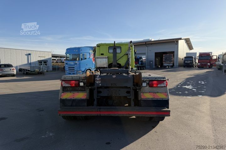 Camião porta-contentores de gancho Scania G450 CB 8x4 Trösch / Swiss-Vehicle