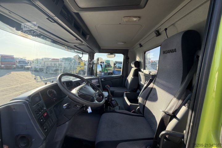 Camião porta-contentores de gancho Scania G450 CB 8x4 Trösch / Swiss-Vehicle