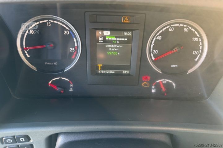 Camião porta-contentores de gancho Scania G450 CB 8x4 Trösch / Swiss-Vehicle