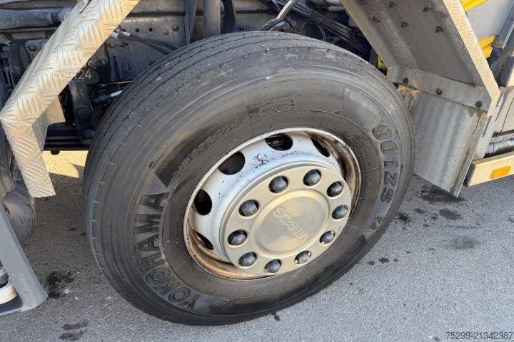 Camião porta-contentores de gancho Scania G450 CB 8x4 Trösch / Swiss-Vehicle