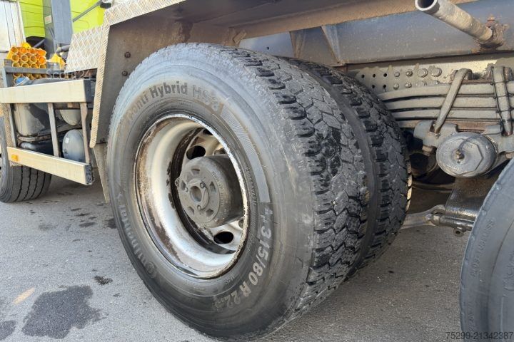 Camião porta-contentores de gancho Scania G450 CB 8x4 Trösch / Swiss-Vehicle