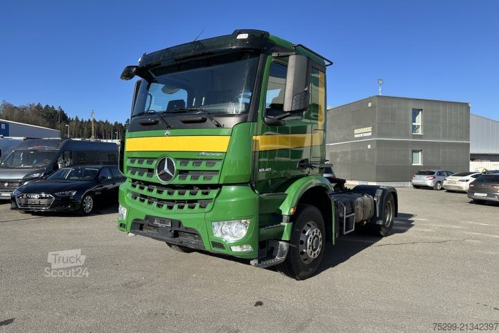 Trattore stradale standard Mercedes-Benz Arocs 1848 4x4 Kipphydraulik / Swiss-Vehicle